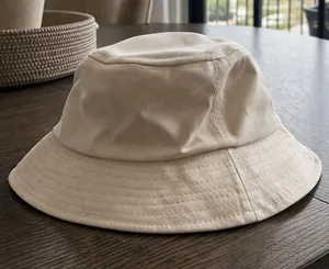 Neutral Beige Bucket Hat thumbnail 1