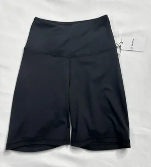 High-Rise Black Women’s Bike Shorts thumbnail 1