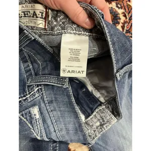 Ariat Real Denim Women's Mid Rise Boot Cut Blue Jeans Size 29 Regular thumbnail 6