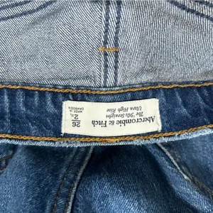 Abercrombie & Fitch The 90s Straight Ultra High Rise Jeans Size 26 2 XL Tall thumbnail 3