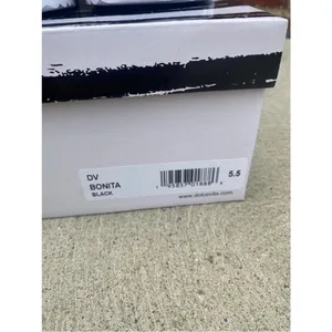 Dolce Vita fuzzy black rhinestone birkenstocks thumbnail 9