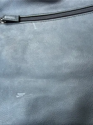 Guess Black Hobo Shoulder Bag – Front Zip Pocket, Silver Hardware thumbnail 10
