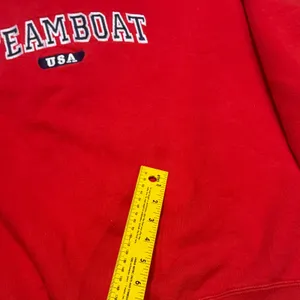 Vintage Red Steamboat USA Crewneck Sweatshirt XL‎ J America Made in USA thumbnail 7