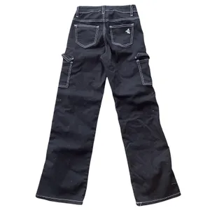 VIP Jeans Black Cargo Pants thumbnail 5