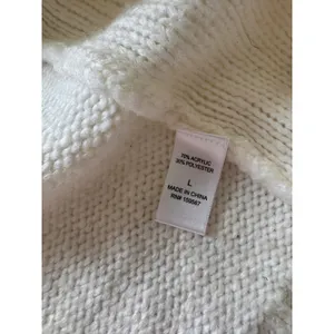 Hazel Moon‎ Embroidered Cable Knit Cardigan Sweater Womens L Vintage Cottagecore thumbnail 5