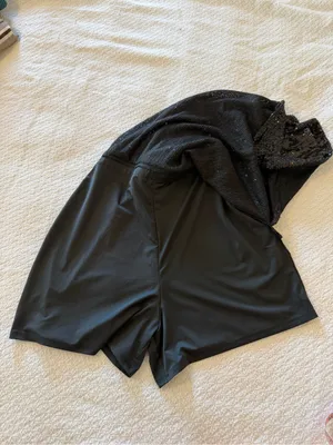 Abercrombie & Fitch Scarlett Sequin Mini Skort Black NWT XS thumbnail 6