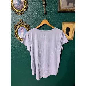 Lululemon Purple T-Shirt Relaxed Sz Medium thumbnail 2