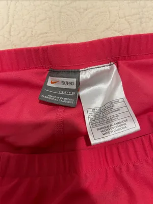 Nike Pink Athletic Skort with Black Trim thumbnail 4