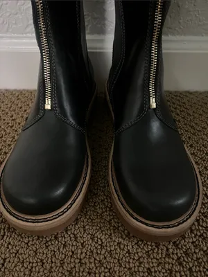 Kelsi Dagger For Anthropologie Cape Equestrian Black Riding Boots thumbnail 6