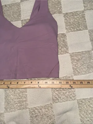 Lululemon Align‎ Tank Top *Light Support, A/B Cup Lavender Lux size 2 thumbnail 2