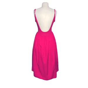 FREE PEOPLE Women’s Dylan Pink Ribknit Tank Top Midi Dress thumbnail 7