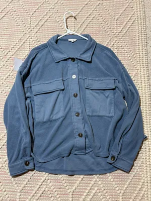 Blue shacket Size M thumbnail 2