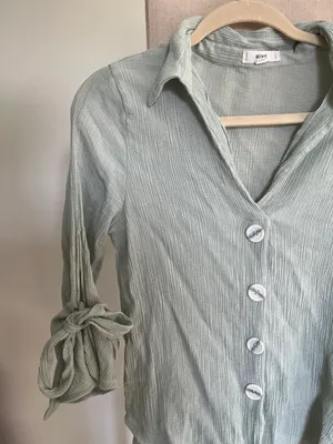 Teal Blouse thumbnail 3