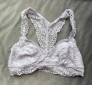 Aerie lilac bralette thumbnail 2