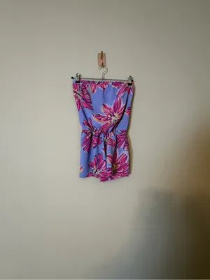 Lilly Pulitzer Ritz Romper‎ Size XXS Dahlia Purple Party Girl thumbnail 2