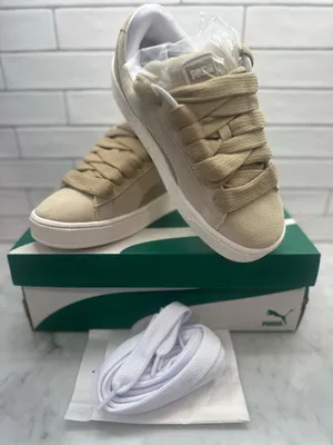 Puma Women's Suede Xl Shoes - Putty Warm White thumbnail 2