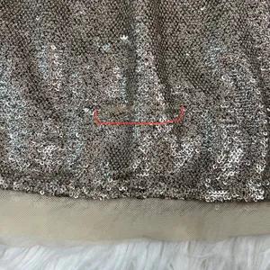 Free People flashing lights metallic sequined skirt thumbnail 6