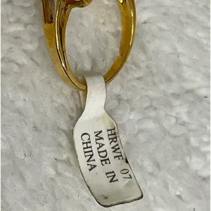 14k gold plated fashion ring size 7 thumbnail 2