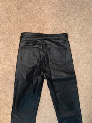 Edikted Pants Leather Flare thumbnail 4