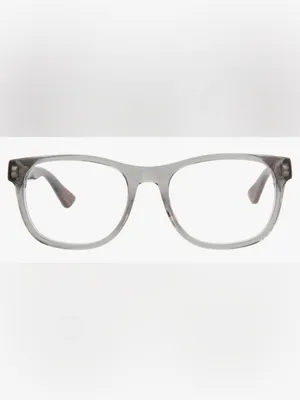 Gucci GG0040 004‎ Transparent Light Grey Plastic Square Eyeglasses w/Case thumbnail 14