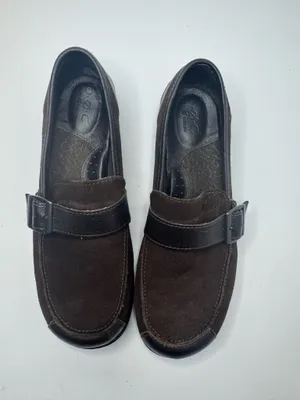 B.O.C Brown Leather Loafers Size 8.5 thumbnail 2
