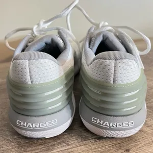 Under Armour Charged Rogue Running Sneakers Woman’s 10 White Gray thumbnail 12