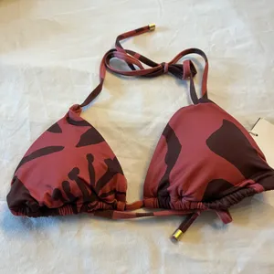 New Vitamin A Bikini Swim Top Tropical Pink Size Small thumbnail 1