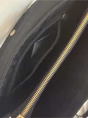 Prada Tessuto Nylon Chain Shoulder Bag Black Triangle Logo Pre-owned Auth VTG thumbnail 8