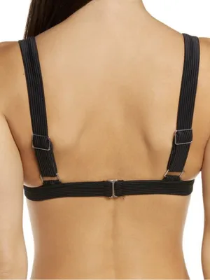 Frankies Bikinis Georgia Bikini Top Black Size S thumbnail 4