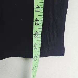 Baltic Born NWOT Moore Ribbed Tank Midi Dress‎ Square Neck Black Large thumbnail 12