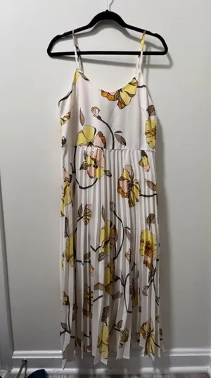 A New Day Pleated Midi Dress thumbnail 1
