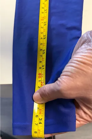 MAXED Elite High-Performance Electric Blue Leggings - Long Tall Version thumbnail 6