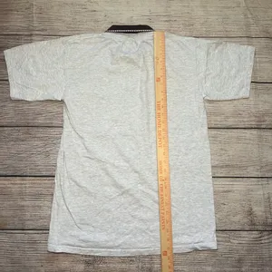 VTG 90s Nutmeg Collared T-Shirt Floral‎ Butterfly Top Womens L Cottagecore USA thumbnail 8