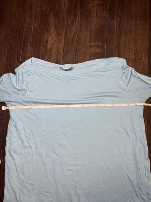 Vince Light Blue 3/4 Long Sleeve size Small thumbnail 4