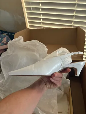 Banana Republic Italian leather slingback pump thumbnail 6