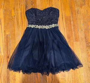 City Studios formal mini dress thumbnail 1
