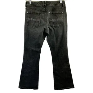 White House Black Market Women's Black Distressed Jeans thumbnail 2