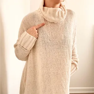 Aerie Cream Cowl Neck Sweater thumbnail 4