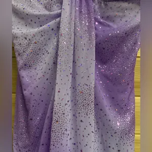 Vintage Y2K Taboo Small Purple Ombre Sparkle Glitter Fairy Whimsigoth Prom Dress thumbnail 4