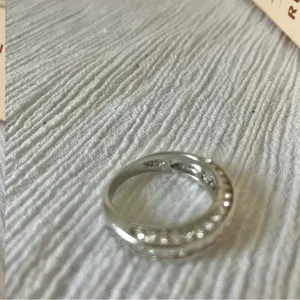 925 Channel Set Pave Silver Diamond Ring Vintage “Liene” Round Band Classic Mens Jewelry thumbnail 10