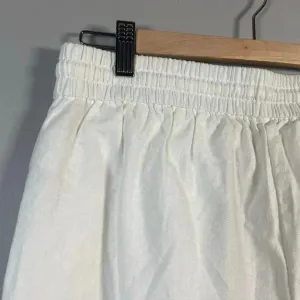 J Crew‎ New Seaside Pant Women White Linen Blend Pull On Pockets Travel Size 8 thumbnail 7
