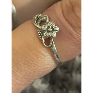 Z33 size 6.5 ring 925 sterling silver thumbnail 2