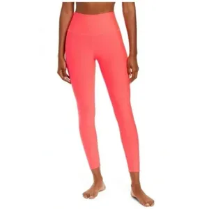 Alo Yoga 7/8 High-Waist Airbrush Legging Coral Small Womens Athletic thumbnail 13