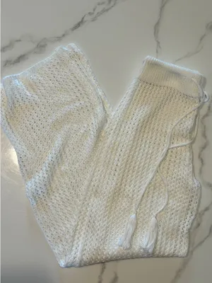 Knit boat or beach pant White Size XS thumbnail 2
