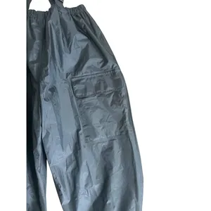 Tour Master Motorcycle Elite‎ Rain Pants Mens XS 28-30 Black Bib Suspender thumbnail 5