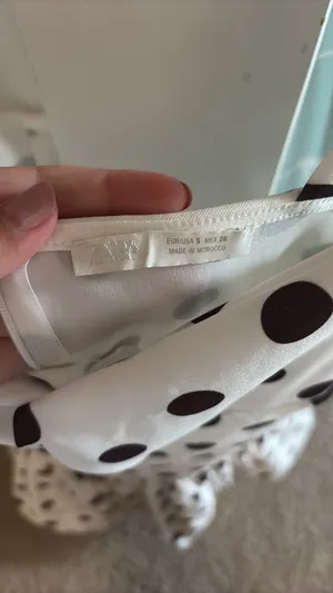 ZARA Polka Dot Mini Dress thumbnail 3