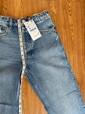 Zara high rise ankle length jeans  thumbnail 8
