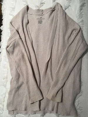 American Eagle Soft & Sexy Tan Cardigan thumbnail 1