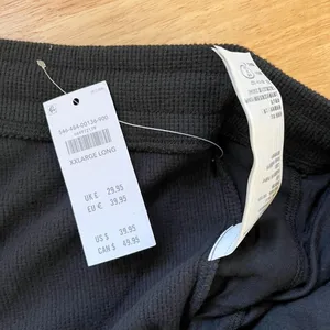 NWT Black Gilly Hicks Baggy Cozy Waffle Pants Size XXL Long thumbnail 5