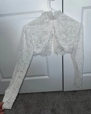 Bridal Bolero White thumbnail 1